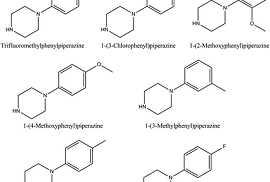 aliphatic piperazine
